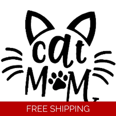 Cat Mom Die Cut Vinyl Decal sticker Cat Mom Die Cut Vinyl Decal sticker